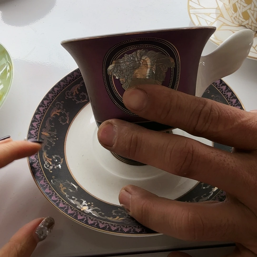 佑***易搪瓷骨瓷餐具家用高温陶瓷无标价格处理