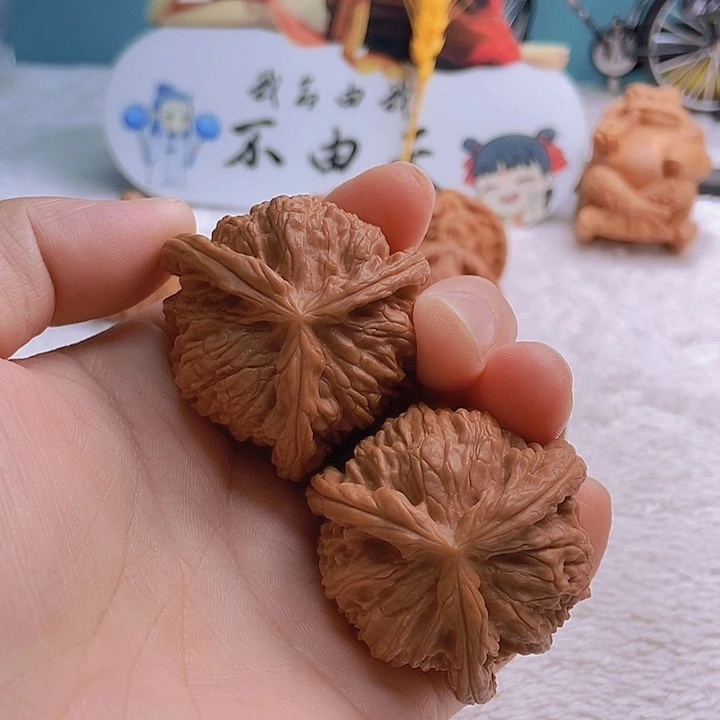 吊坠文玩核桃活*三棱