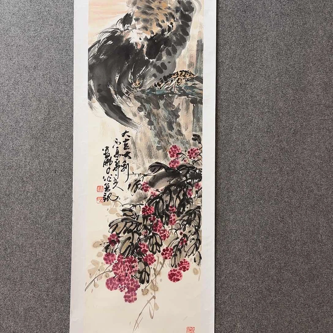 国画娄鹏老师手绘作品