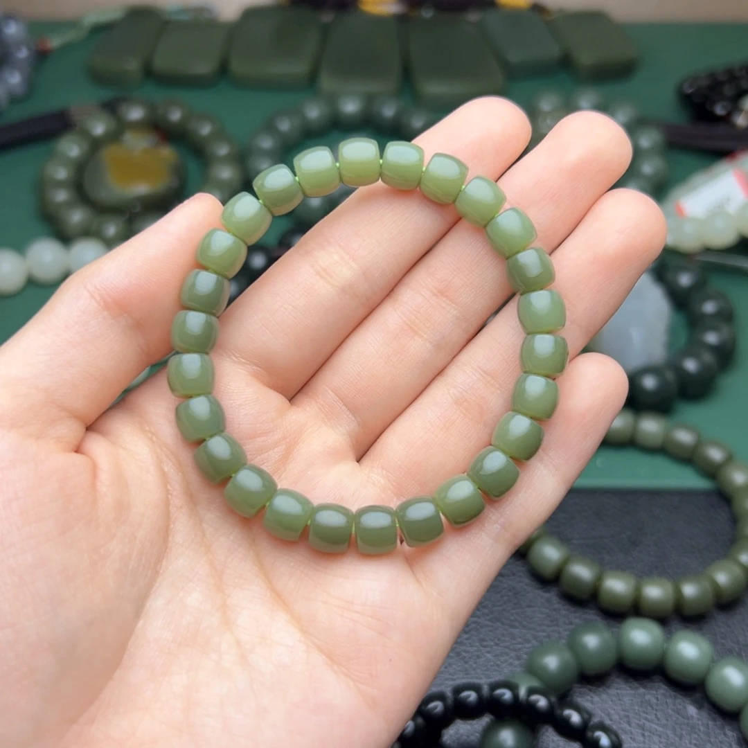 和田玉手链未镶嵌