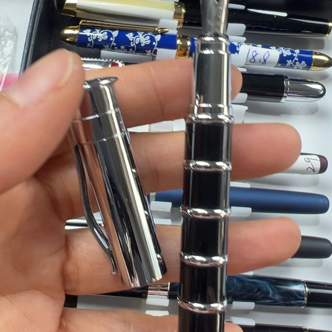 便携式富利文竹节礼品笔孤品