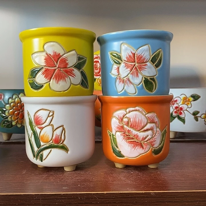 韩式多肉植物花盆