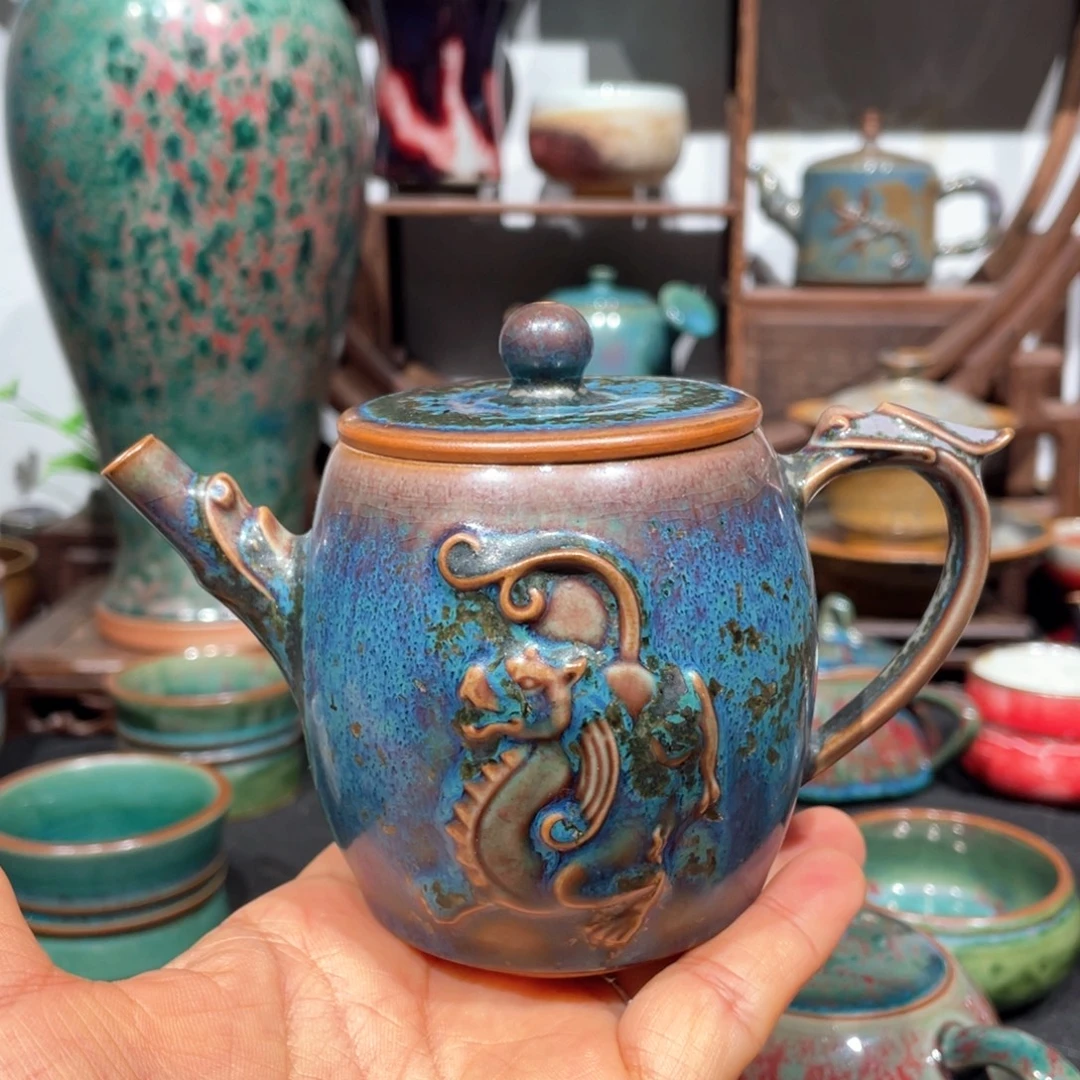 中国神后钧瓷茶器