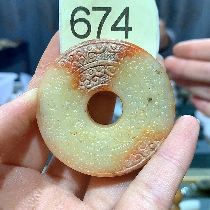 和田玉未镶嵌戒指