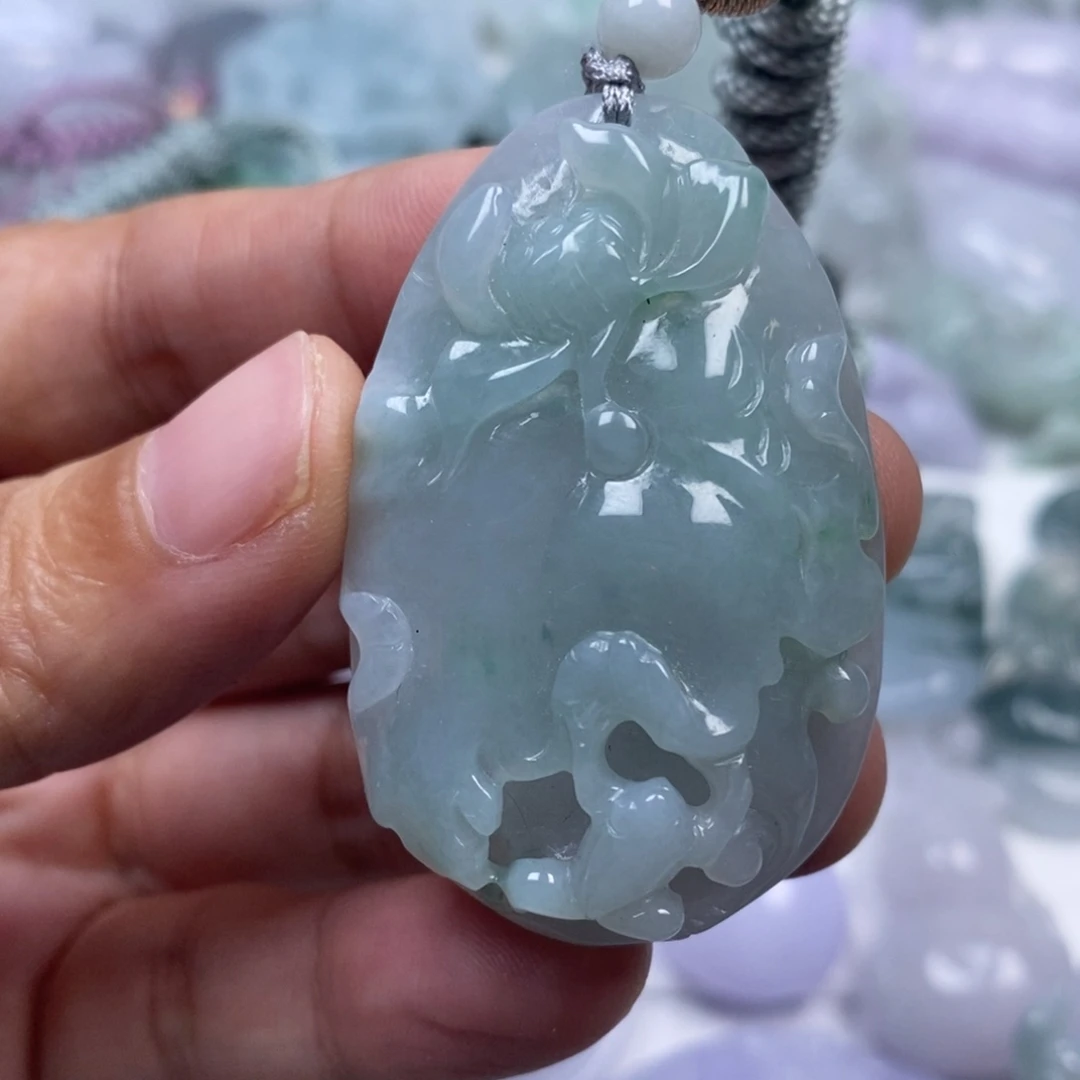颈饰未镶嵌翡翠翡翠