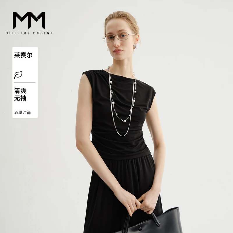 MM麦檬正肩针织衫上衣25夏新品商场同款5G4200571