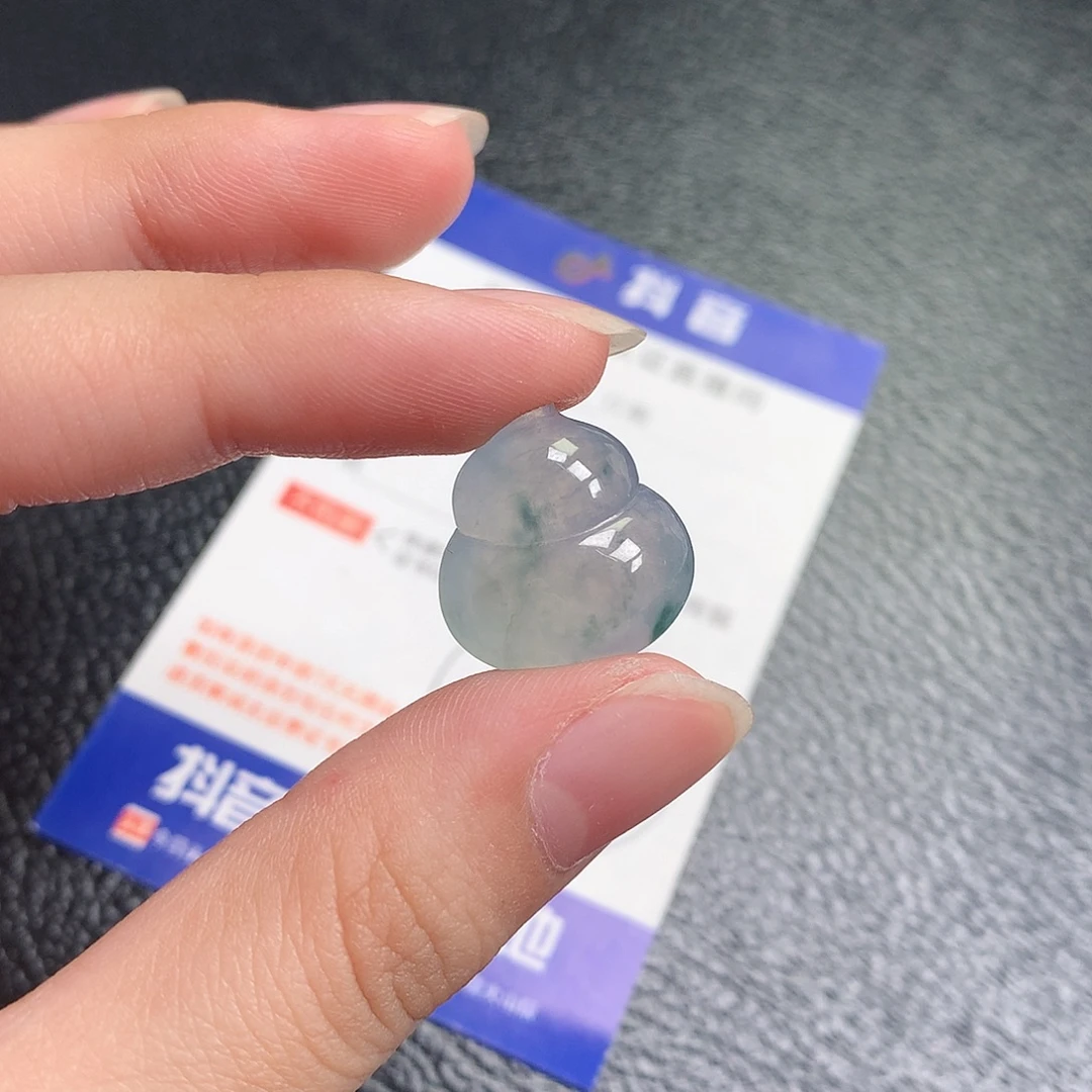 翡翠散珠缅甸天然A货翡翠冰种葫芦