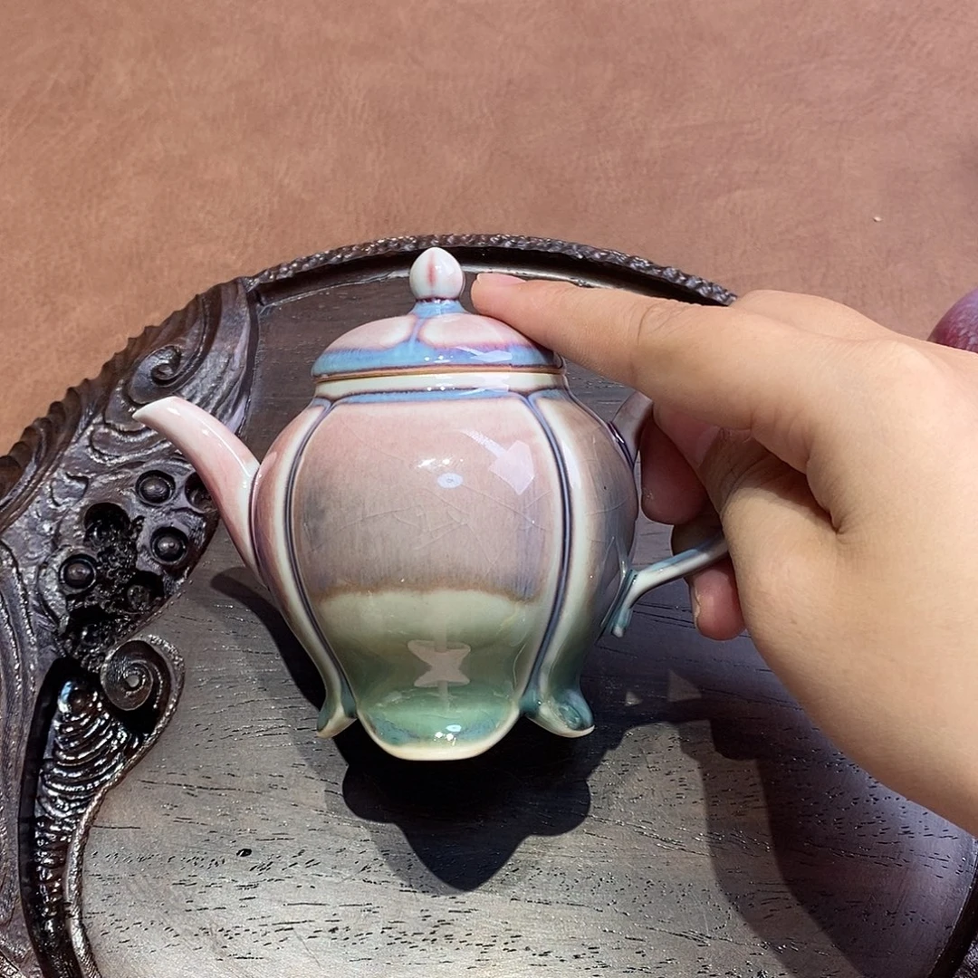 高温窑变工艺茶壶
