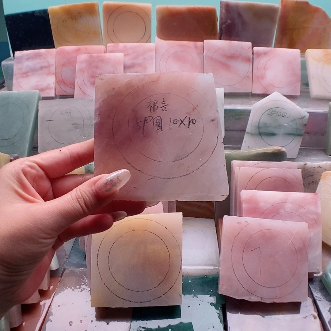 石英质玉（金丝玉）手镯未镶嵌祁*言手镯定制