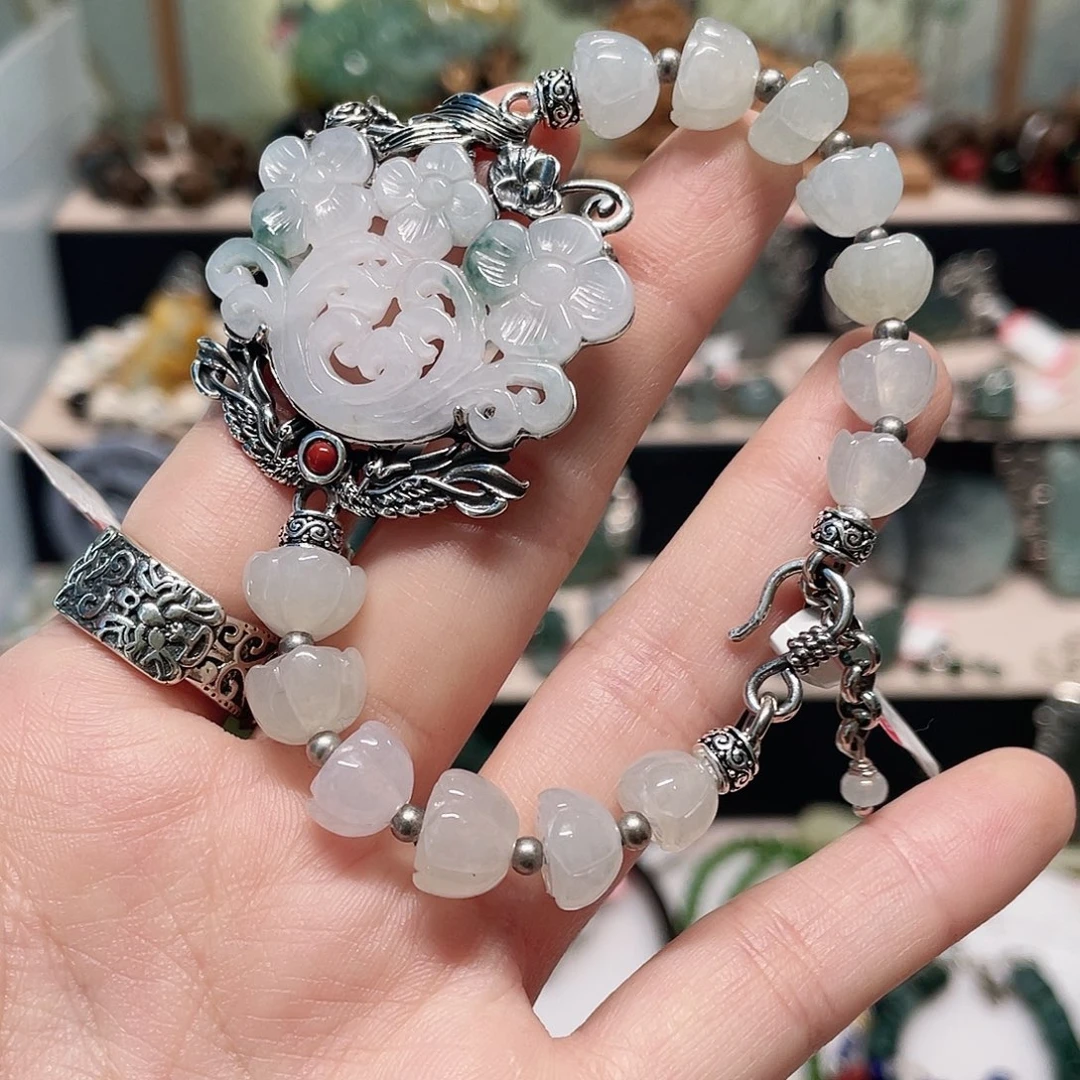 足银复古纯银手链