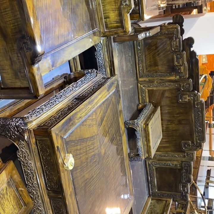 轩***爸楠木沙发八件套楠木