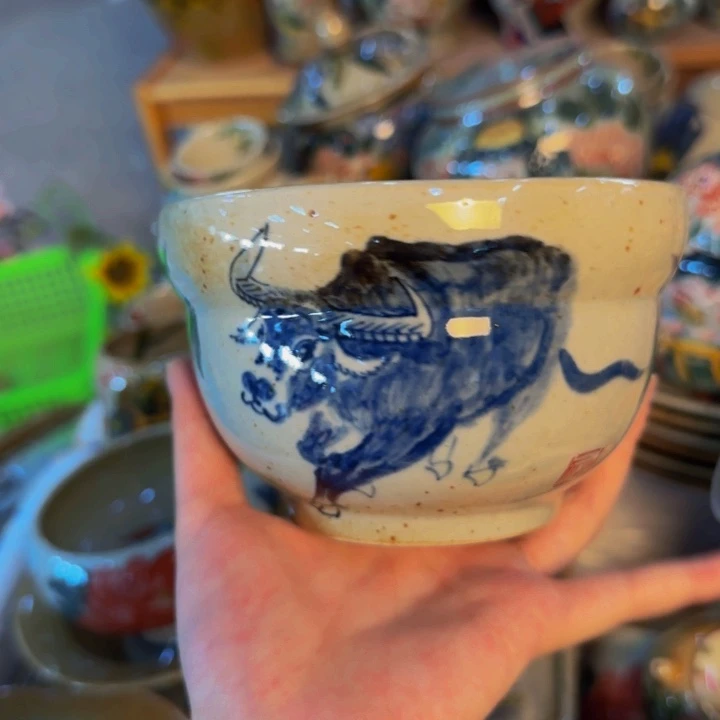 瓷片景德镇陶瓷手工手绘