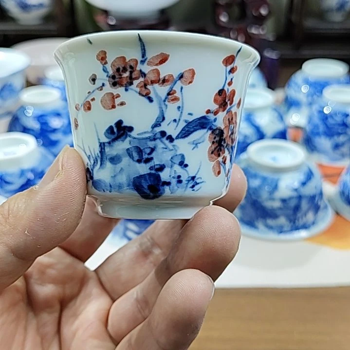景德镇手工手绘陶瓷杯子