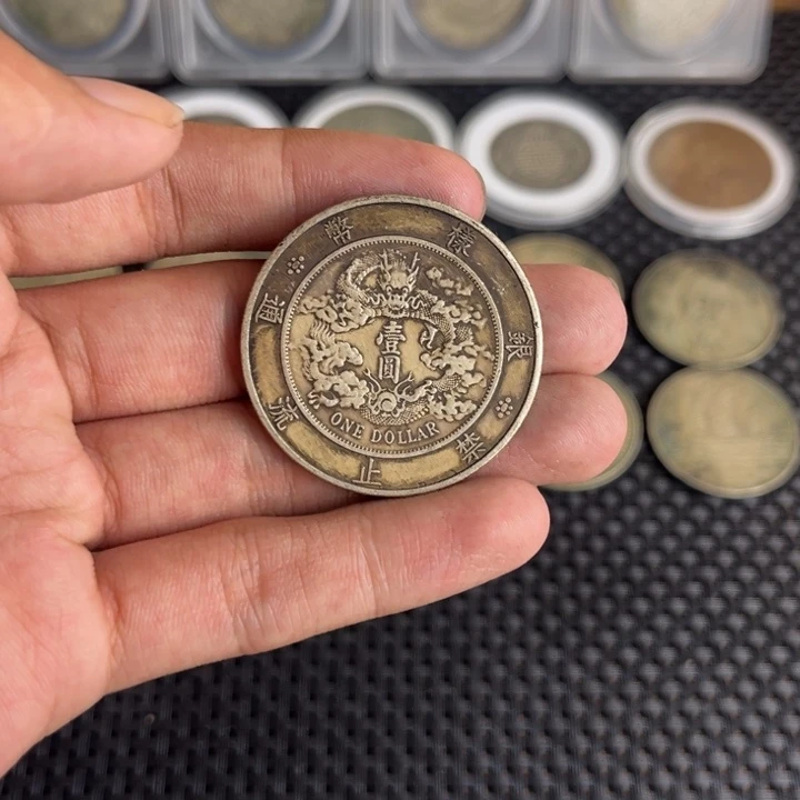 金属大头龙洋船洋工艺品