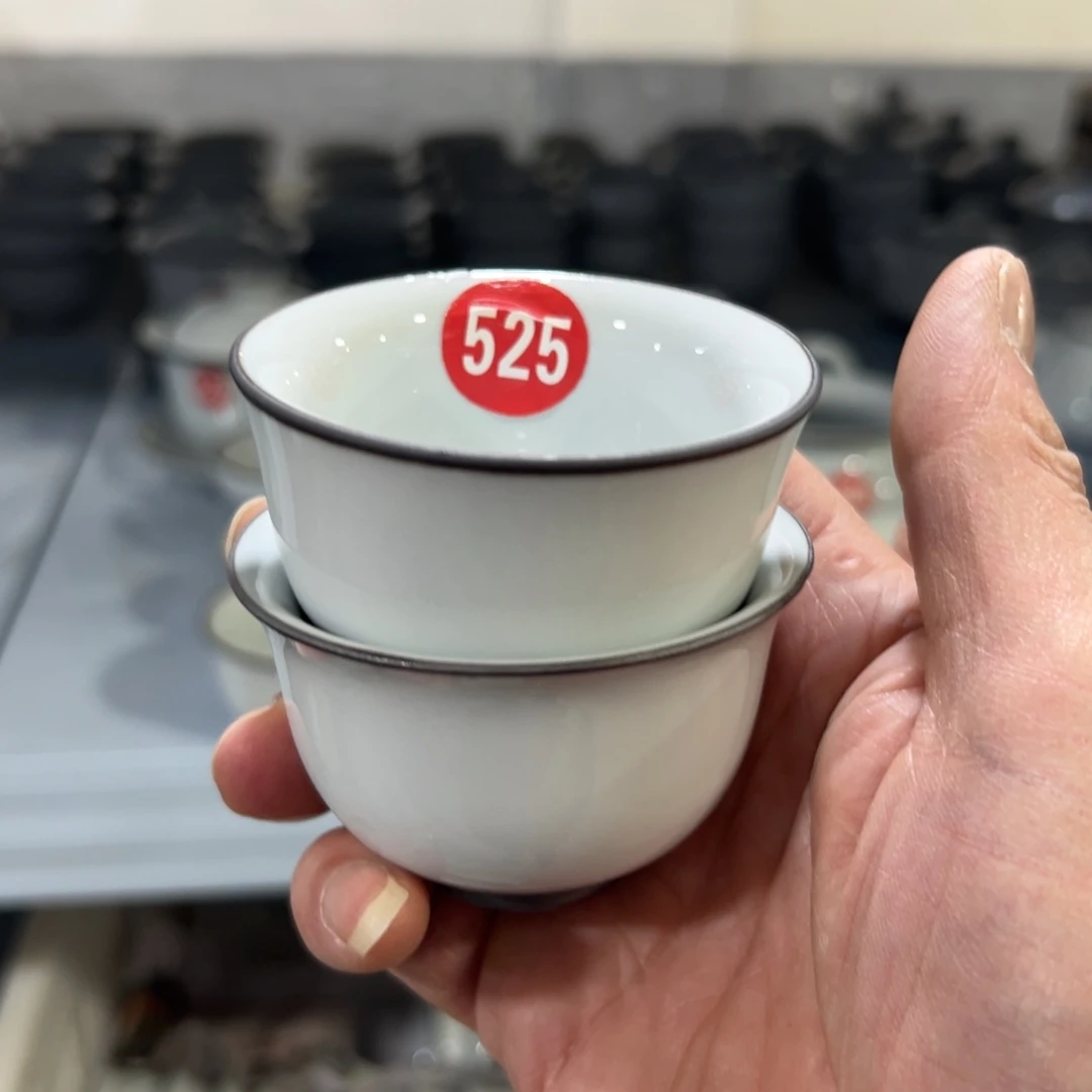 微瑕陶瓷茶壶茶杯家用