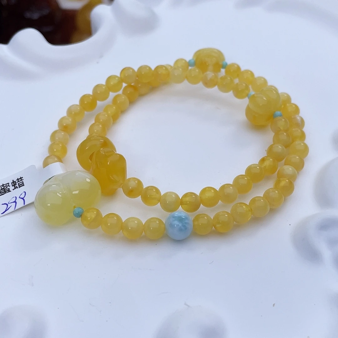 琥珀吊坠(赠链)未镶嵌