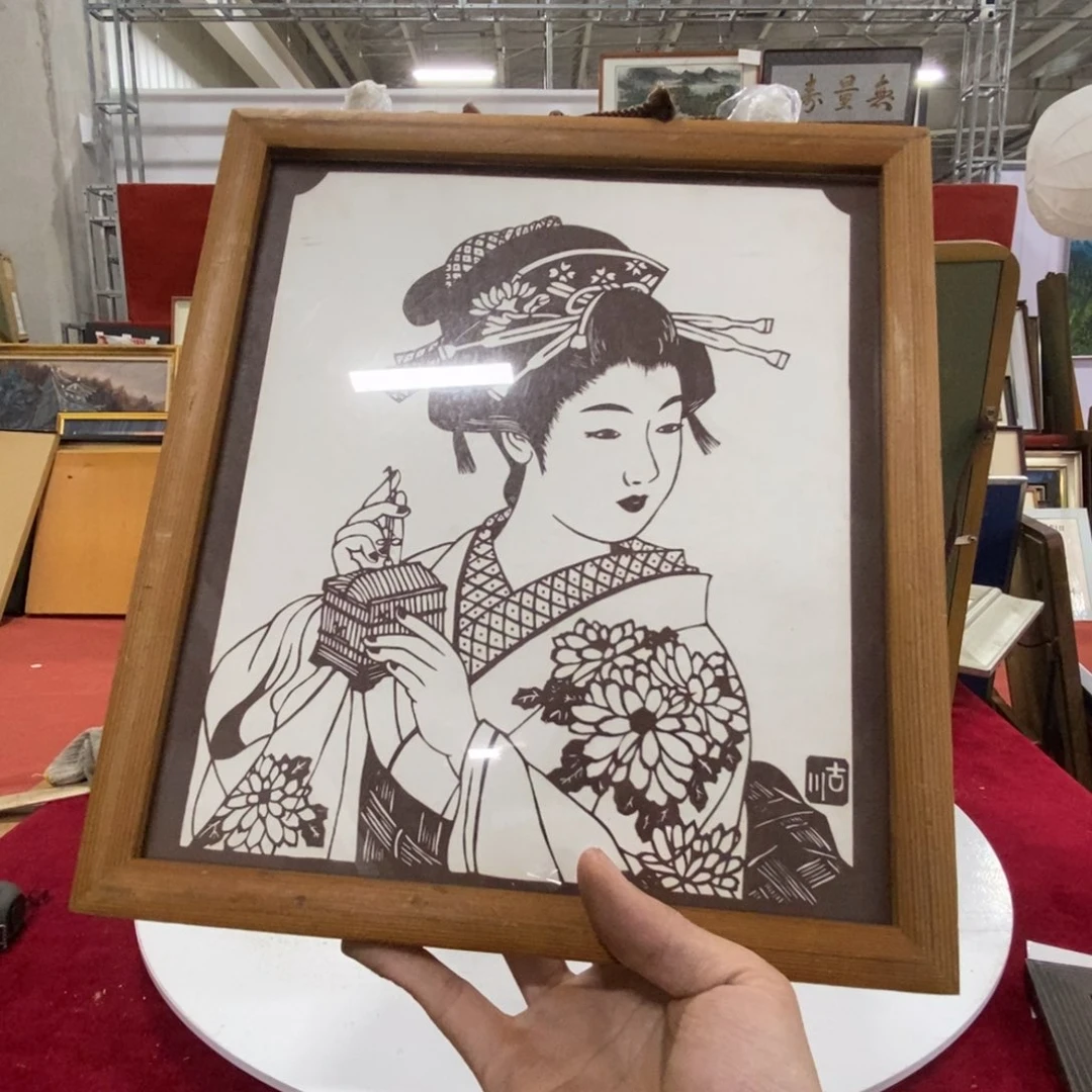 望**乐精品剪纸精品作品