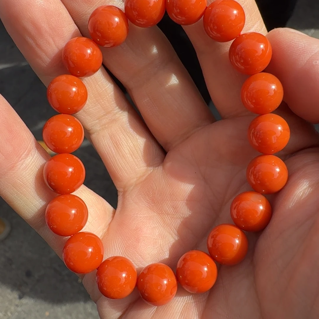 南红玛瑙未镶嵌颈饰