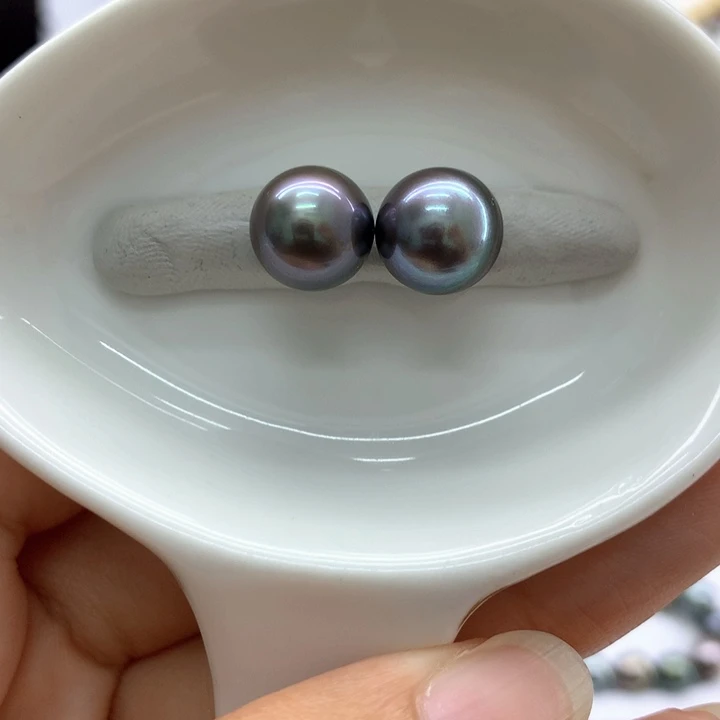 海水珍珠裸珠蓝莓