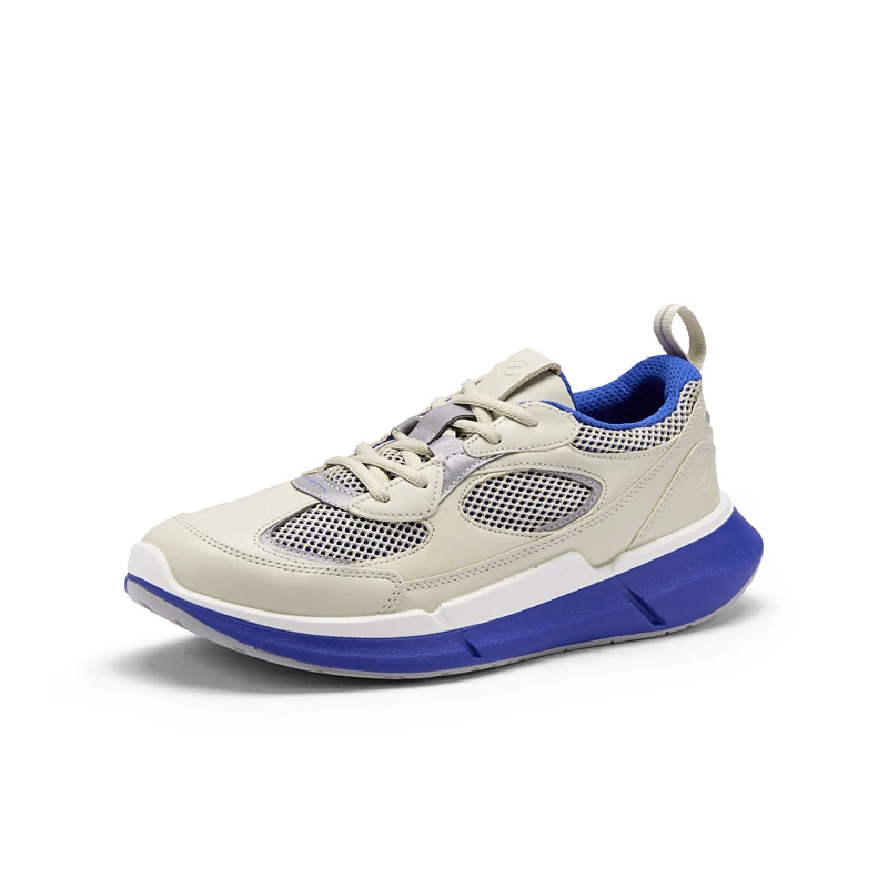 ECCO爱步男子运动鞋 面拼色跑步鞋 健步83088461151