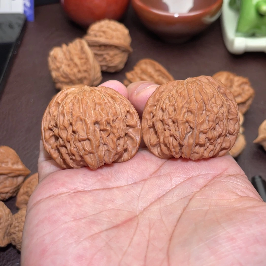 大***一文玩核桃无药磨盘42