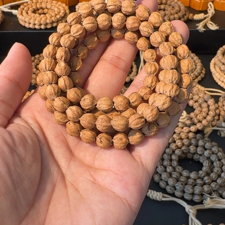 吊坠柏香籽/百香籽原桩莲花
