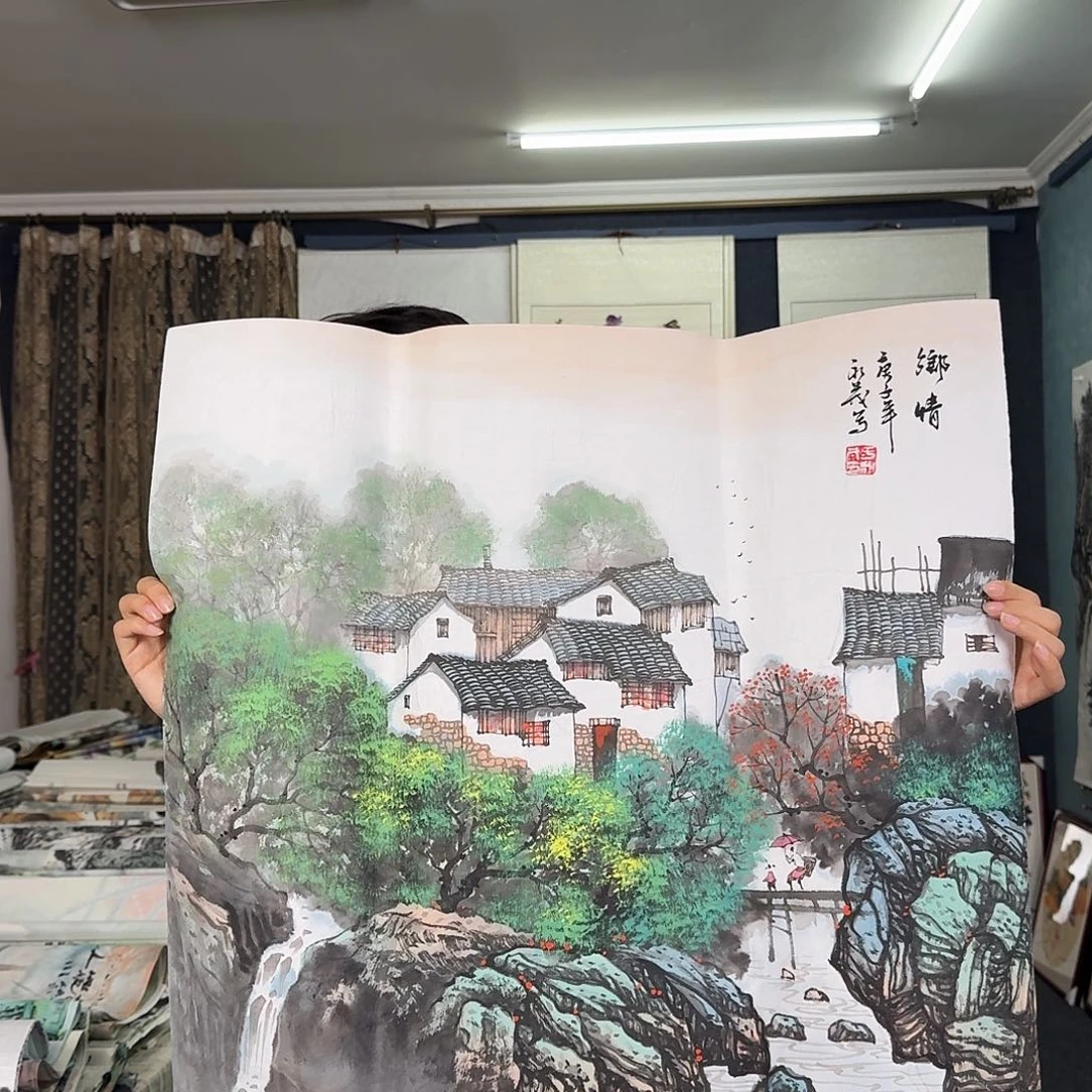 纯手绘的好看作品