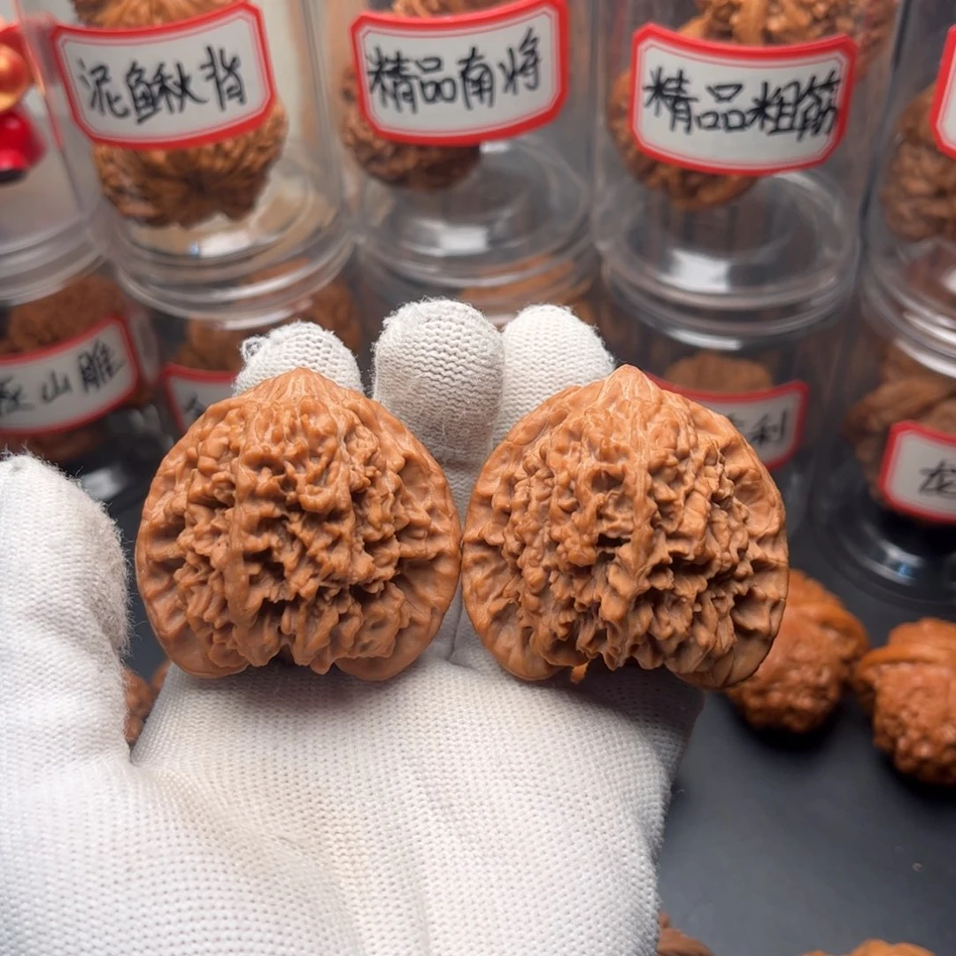 文玩核桃把件47全品老款满天星