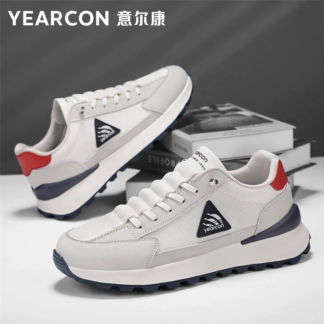 YEARCON/意尔康2025夏季男士百搭透气休闲防滑透气运动鞋男1066