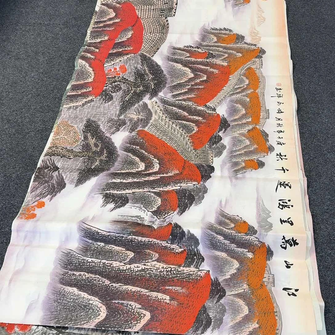 纯手绘国画作品好看