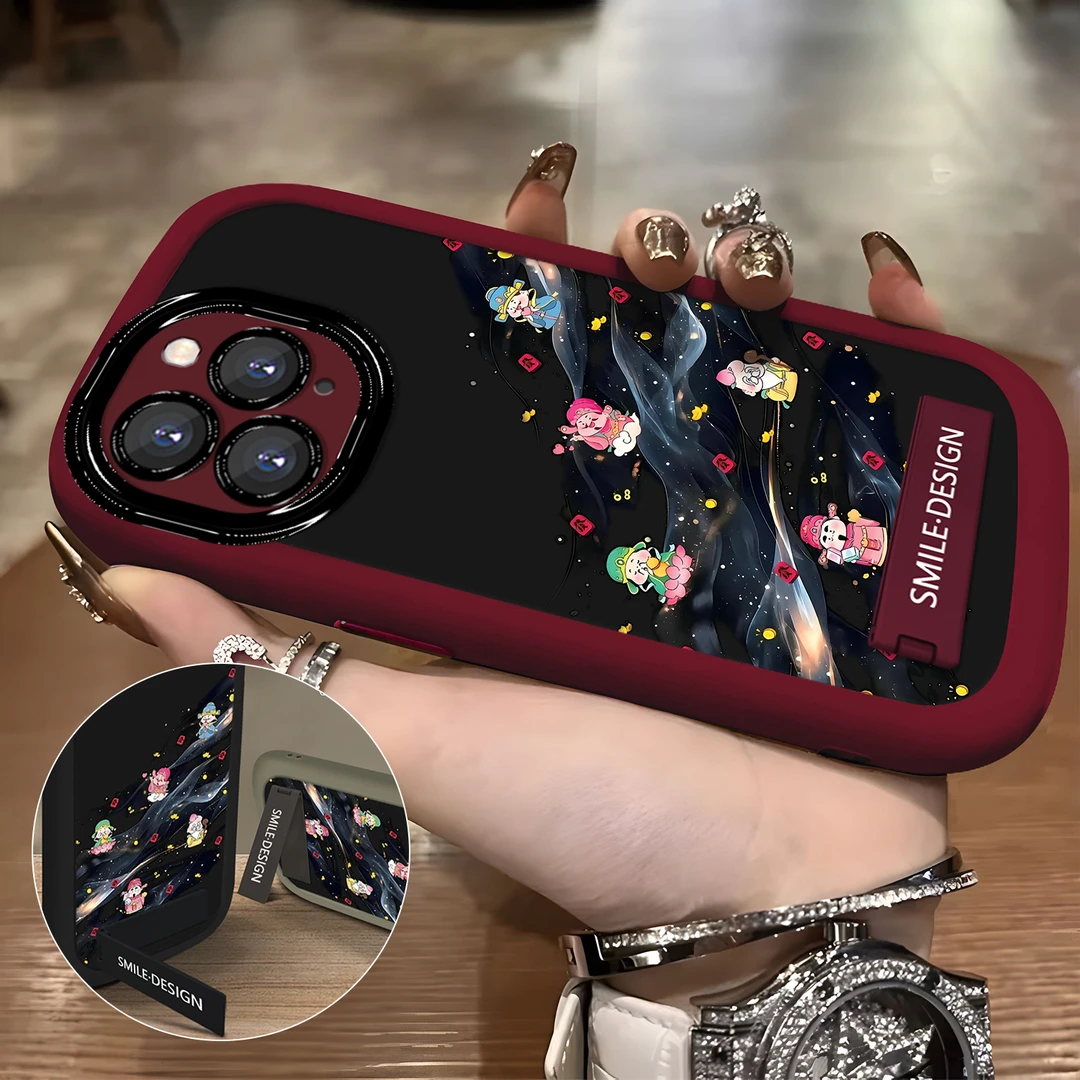 适用于【苹果】11ProMax新款时尚高级感财神到我家防摔手机壳