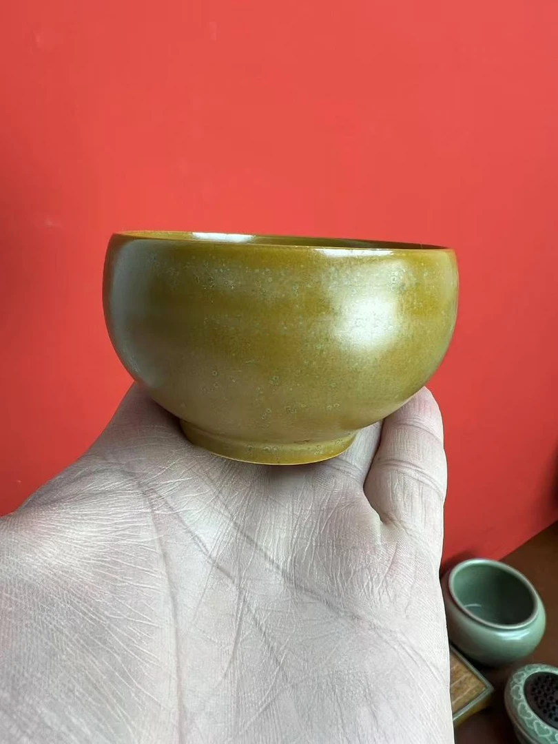 茶末釉结晶禅定杯福袋不退不换不补