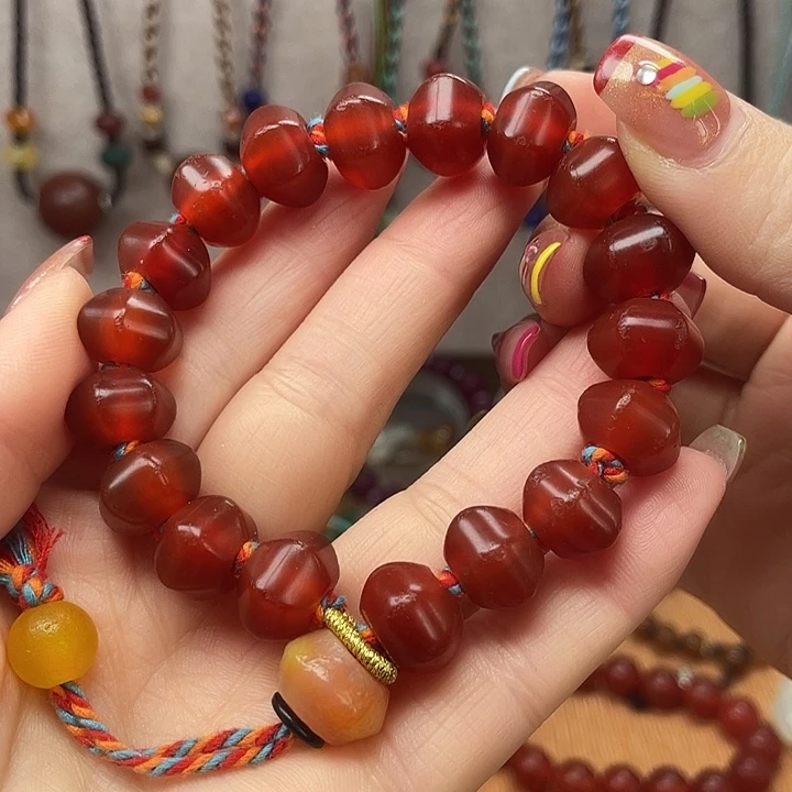 玛瑙/玉髓未镶嵌手链