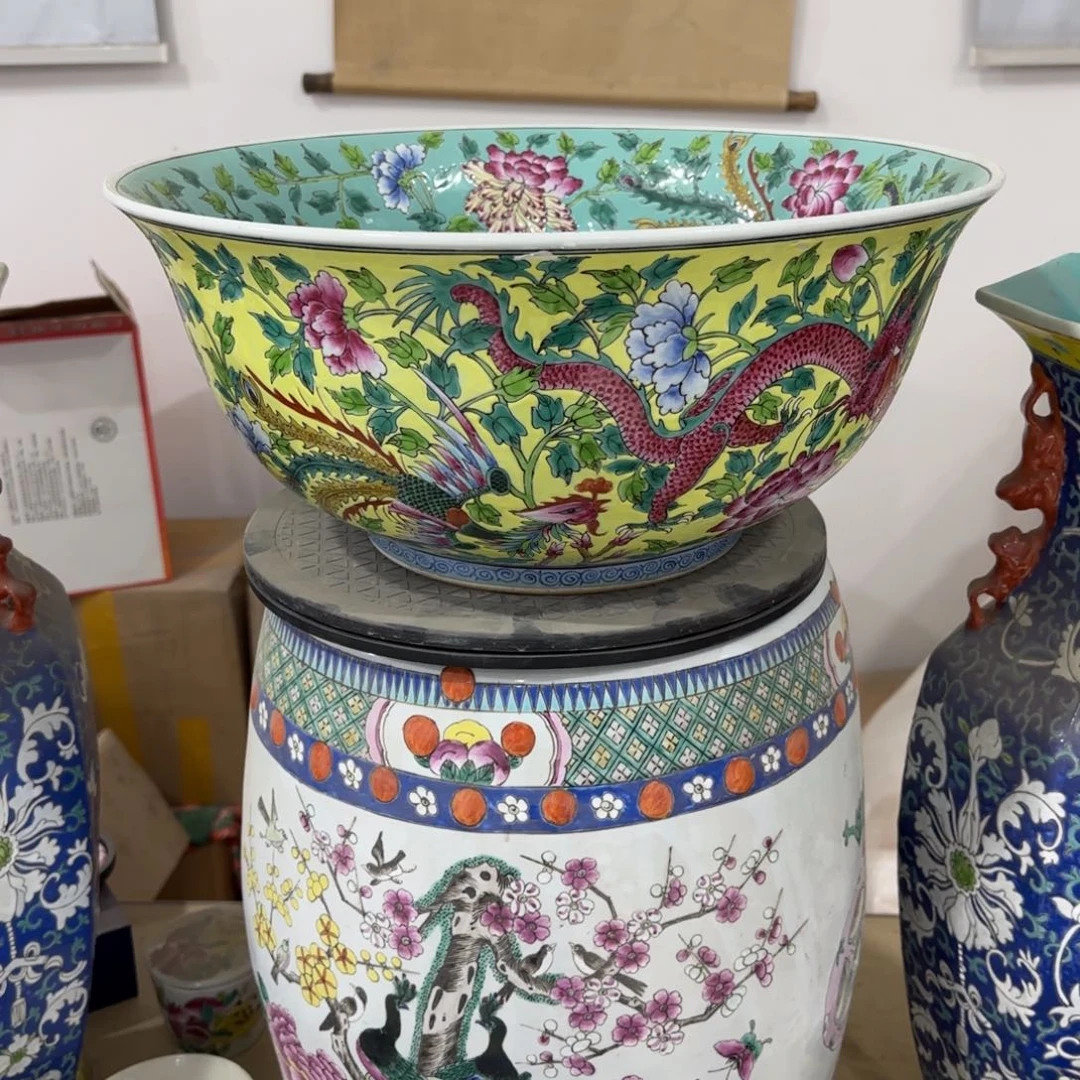 陶其他手绘瓷器，全部处理