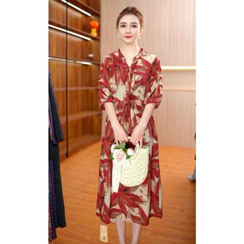 7895-33新款舒适时尚连衣裙