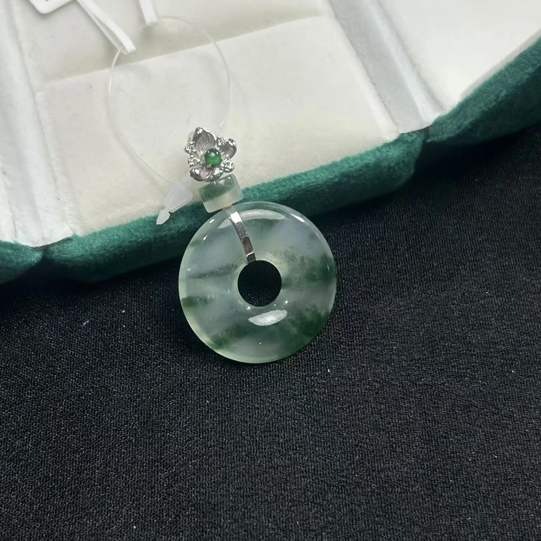 【睿泽鉴宝】18K翡翠吊坠  FZB0118-634