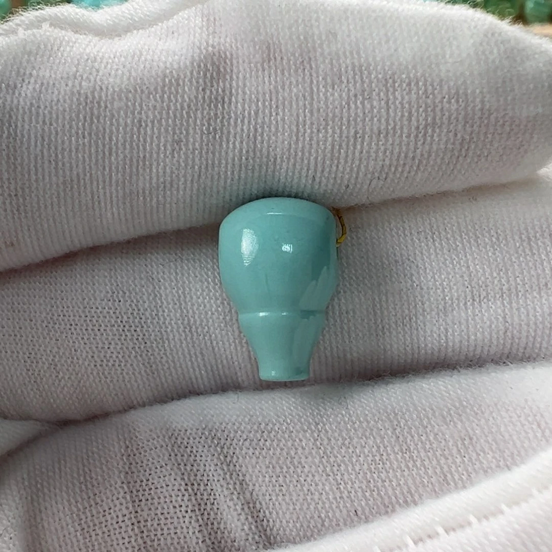 未镶嵌绿松石三通 9.4mm