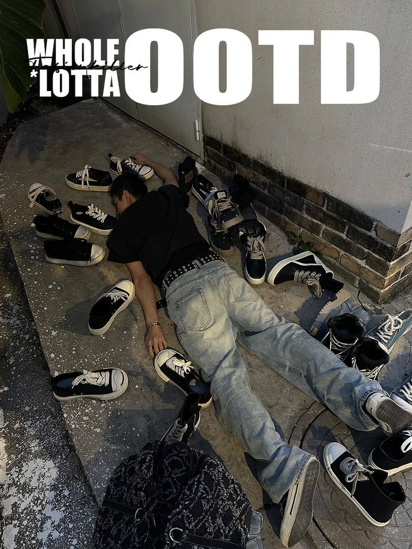 NewRockStarChoppa 冬季新款小众板鞋男 百搭街头穿搭RO小皮鞋