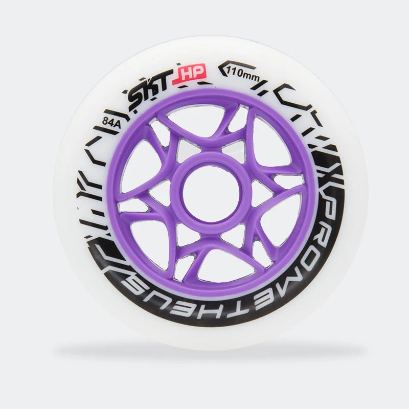 滑启SKTHP单硬度速度轮滑速滑轮子一套8个硬度84A