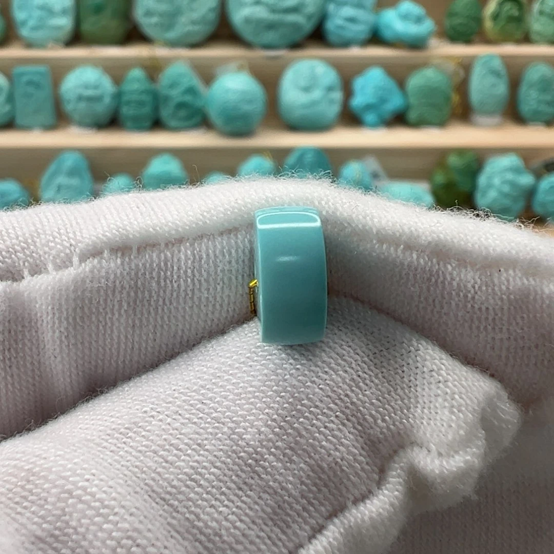 未镶嵌绿松石直切珠9.2x4.3mm