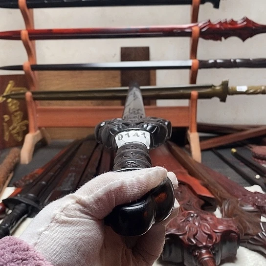 紫光檀木木一米天师