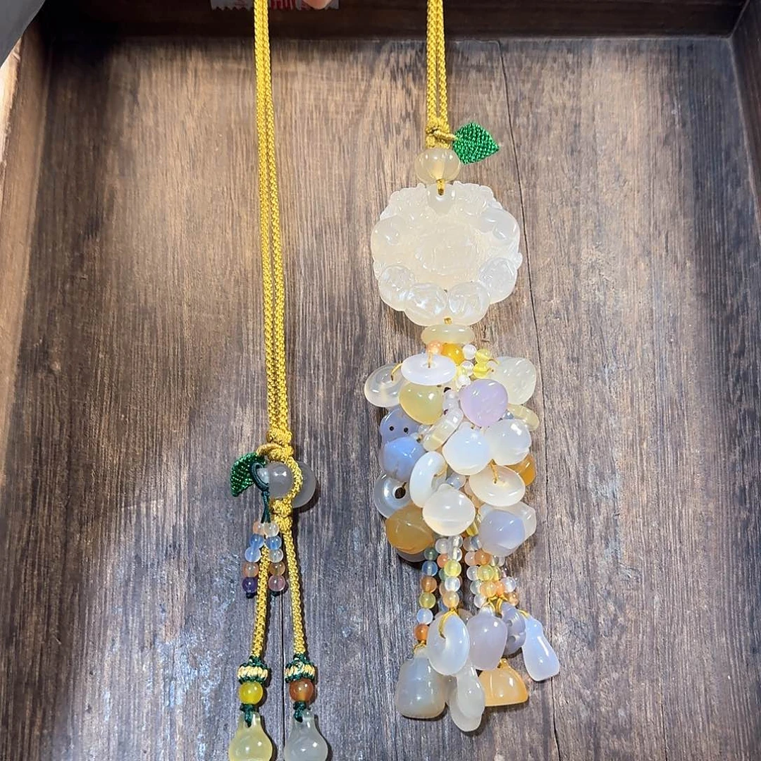 玛瑙/玉髓挂件未镶嵌