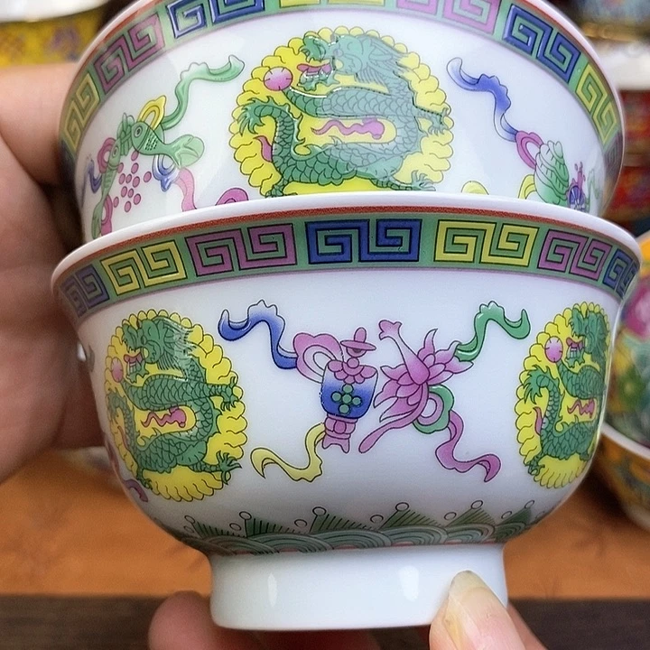 景德镇陶瓷藏式茶碗