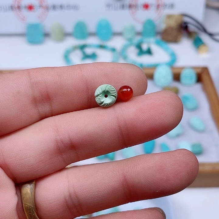 南红玛瑙未镶嵌颈饰265