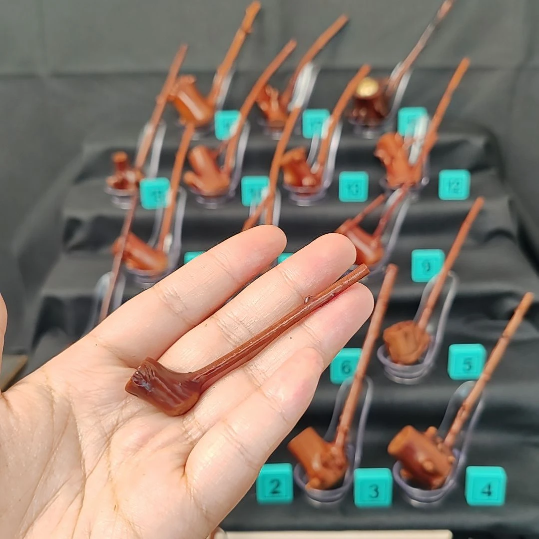 摔***腿贵州檬子木烟斗一物一拍