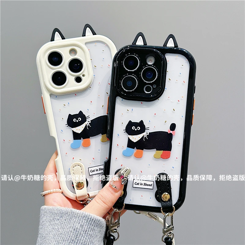 奶油壳适用苹果17/iPhone/华为荣耀/OPPO/VIVO/小米/手机壳爆款潮