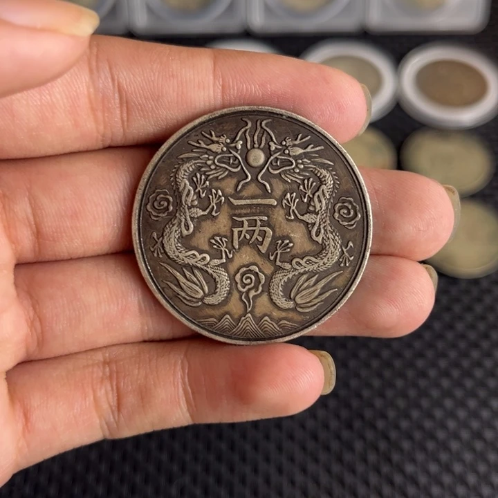 金属大头龙洋船洋工艺品