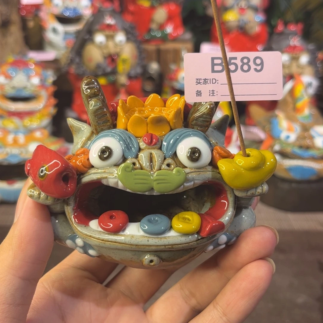 泥塑纯手工茶宠摆件
