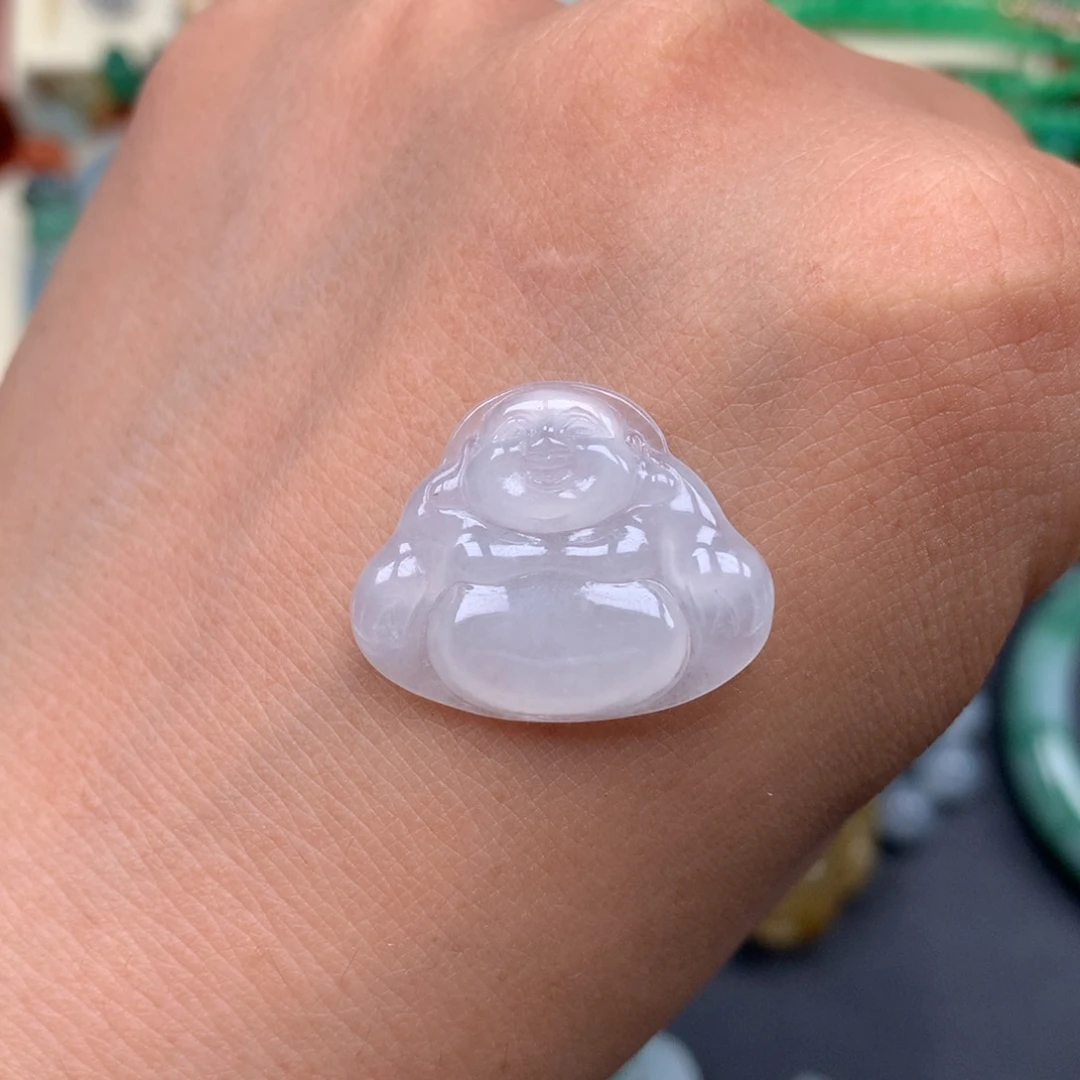 颈饰未镶嵌翡翠佛公
