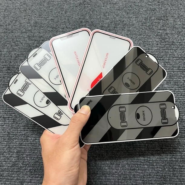 两张装 苹果iphoneXR/11/12/13pro max系列高清/磨砂/防窥钢化膜